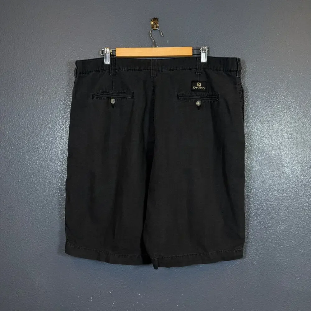 Karl Kani 40 men’s gray shorts streetwear outdoor chino baggy vintage